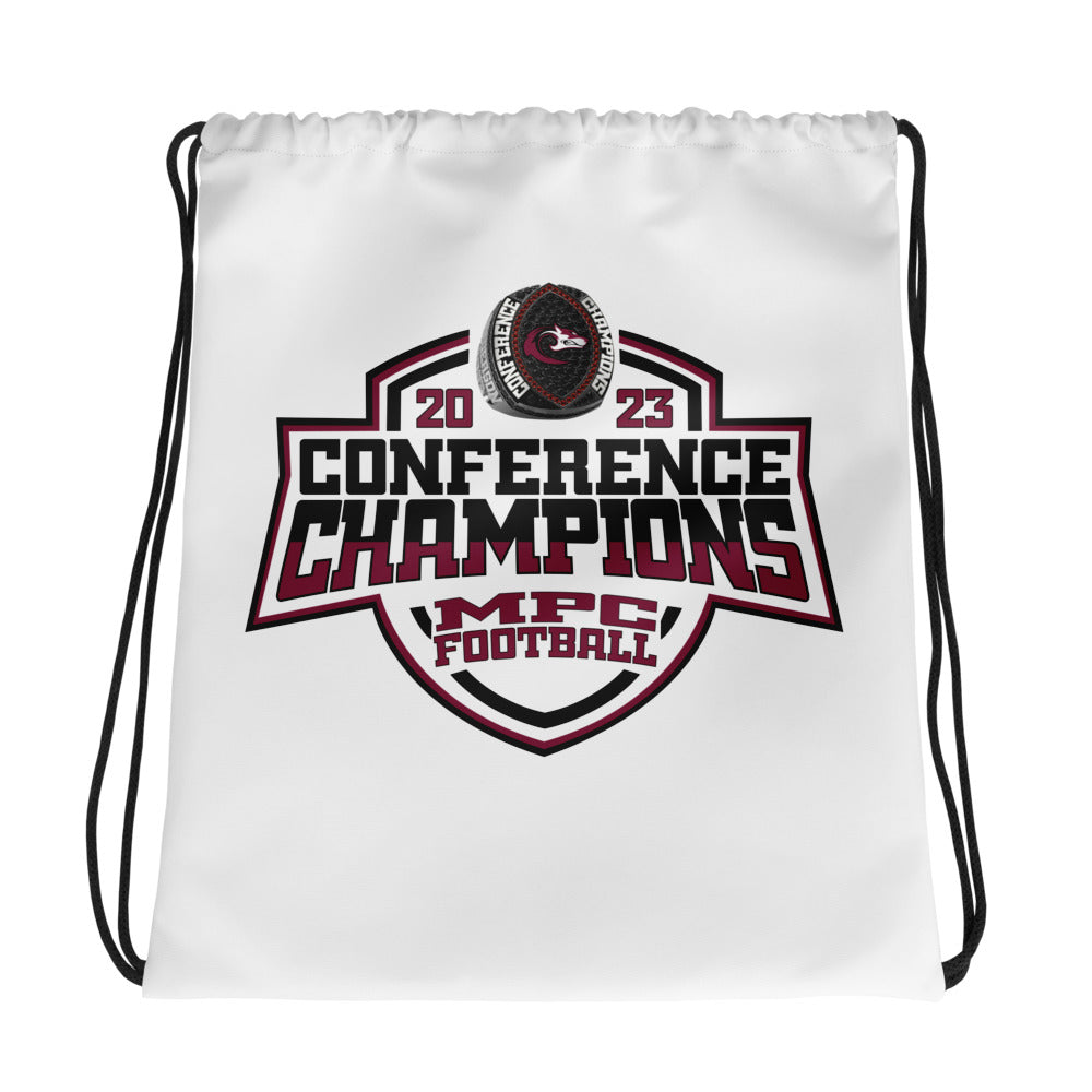 Monterey Peninsula College Football 2023 Drawstring bag