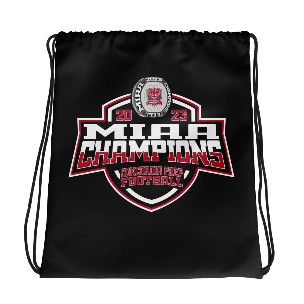 Concordia Preparatory School Football 2023 Drawstring bag