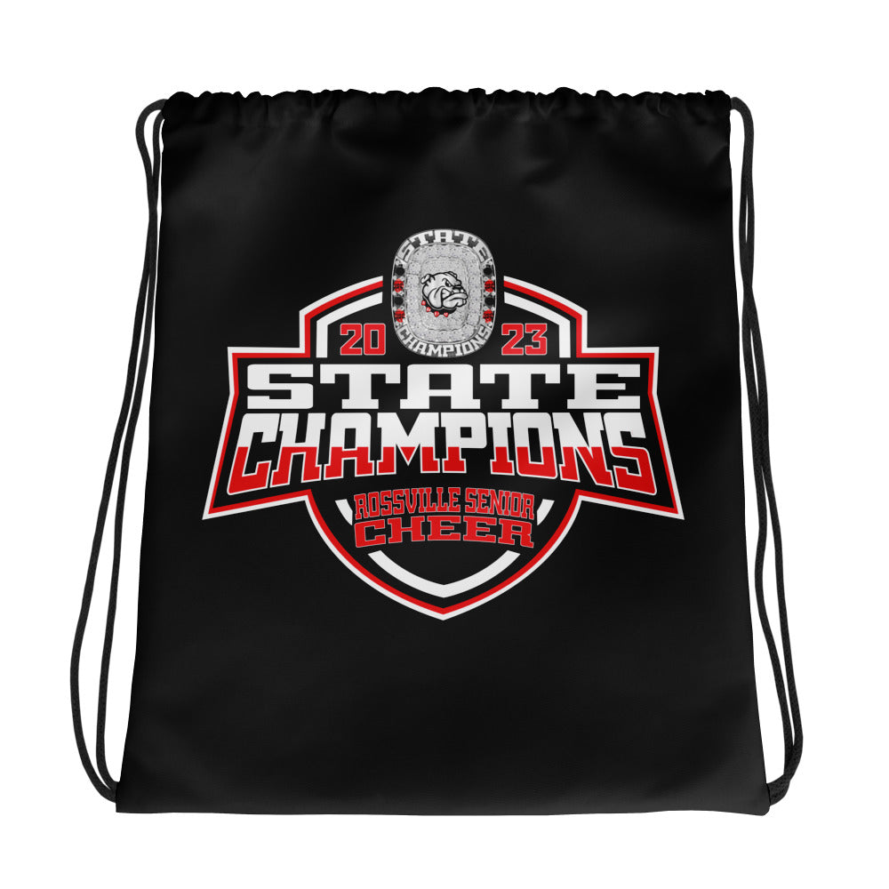 Rossville Senior High School Cheer 2023 Drawstring bag