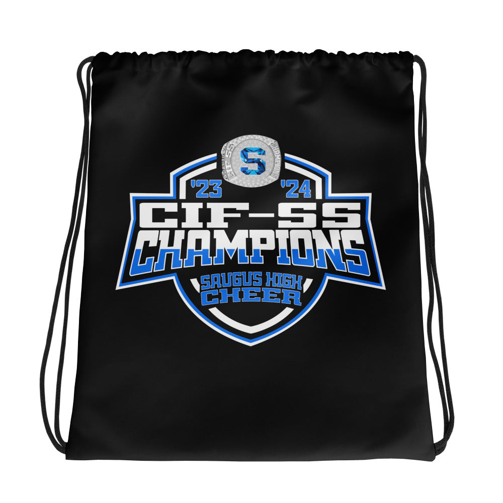 Saugus High School Cheer 2024 Drawstring bag