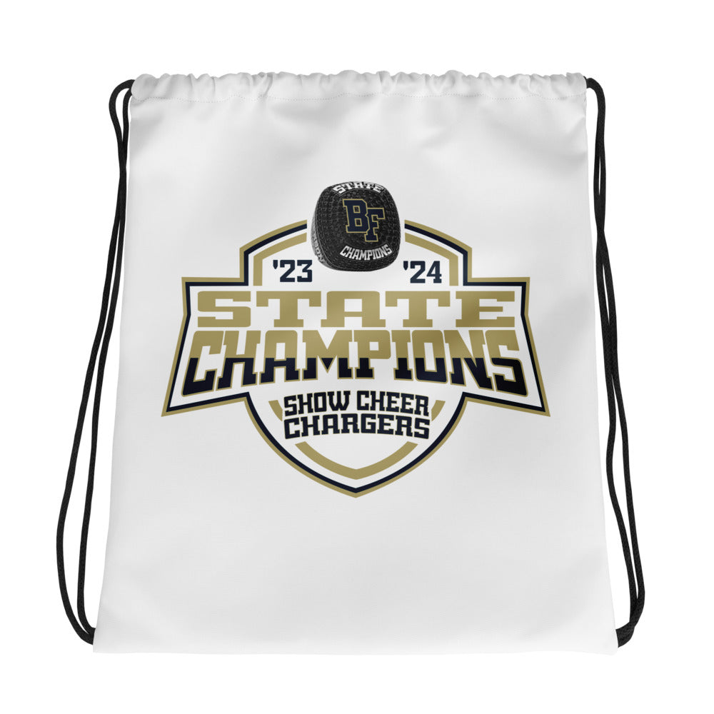 Benjamin Franklin High School Cheer 2024 Drawstring bag