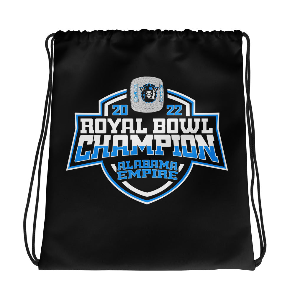 Alabama Empire Football 2022 Drawstring bag