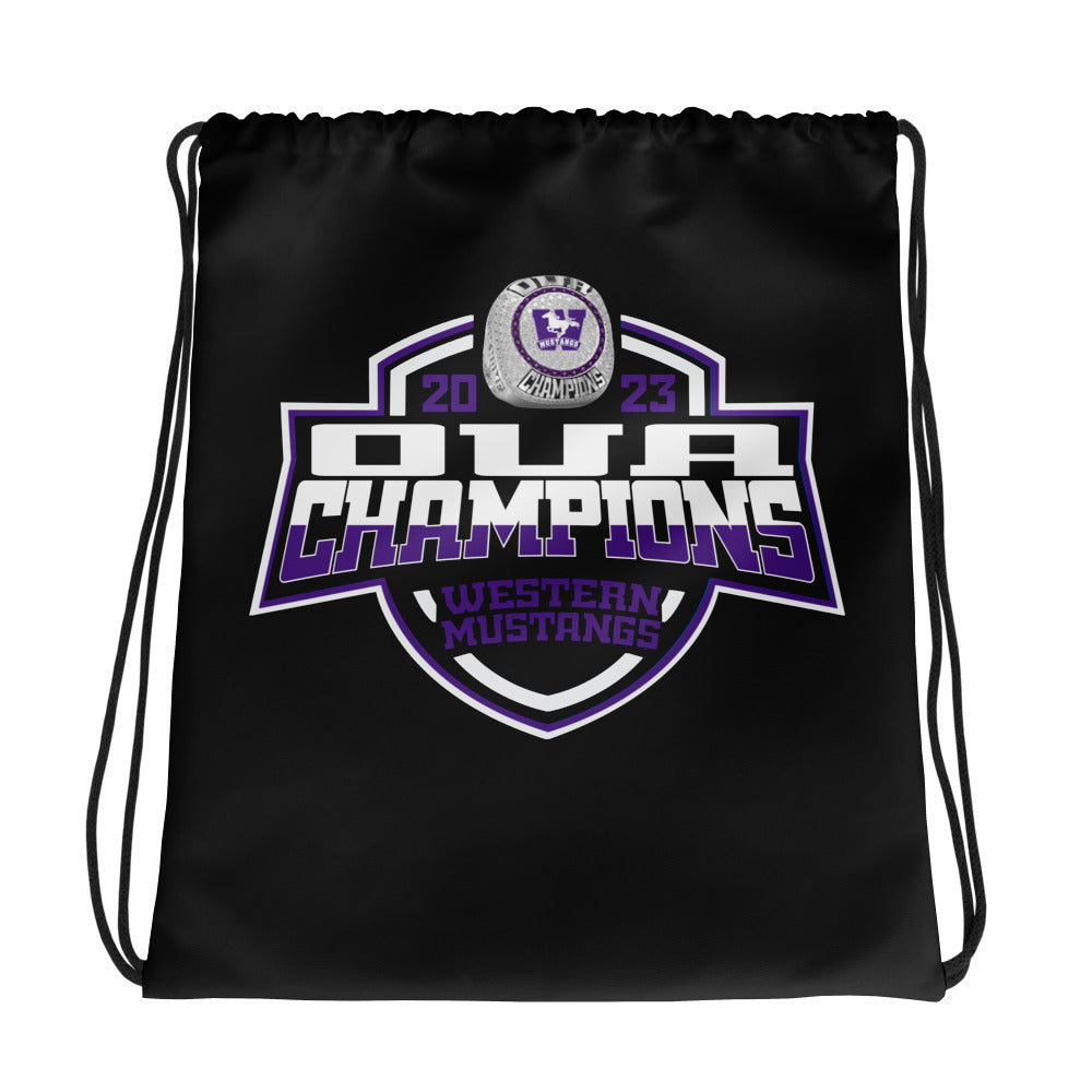 Pennsylvania Western University - California Lacrosse -Women's 2023 Drawstring bag
