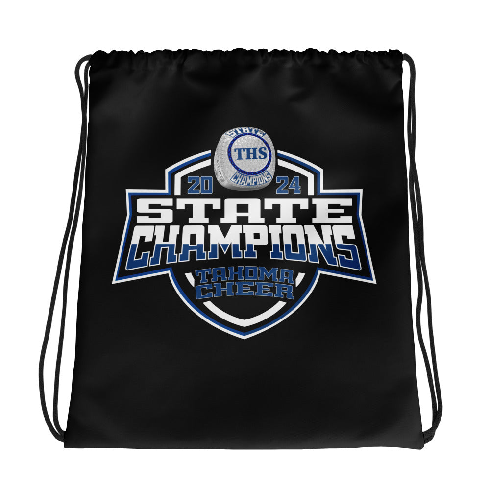 Tahoma High School Cheer 2024 Drawstring bag