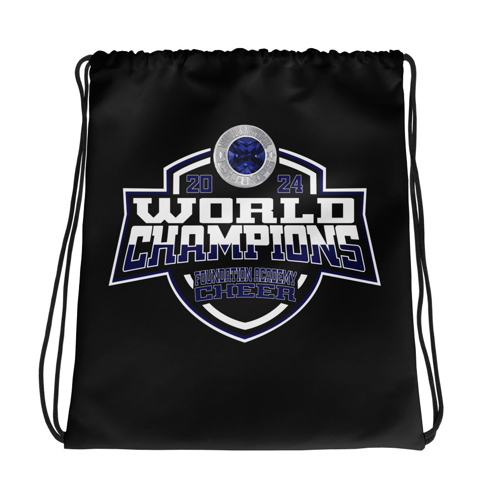 Foundation Academy Cheer 2024 Drawstring bag