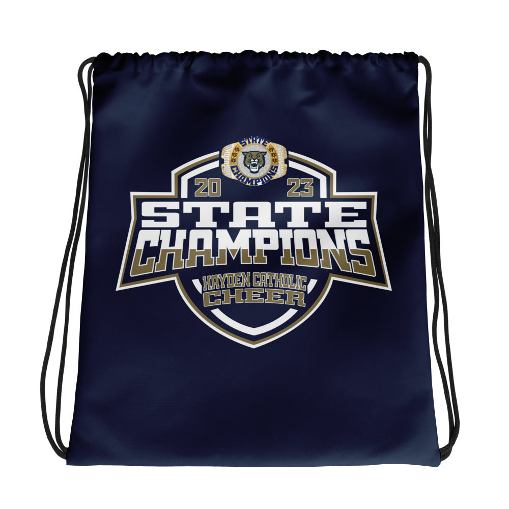 Hayden Catholic High School Cheer 2023 Drawstring bag
