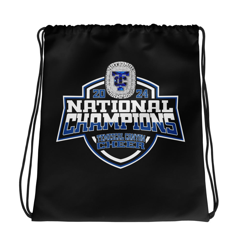 Temescal Canyon High School Cheer 2024 Drawstring bag