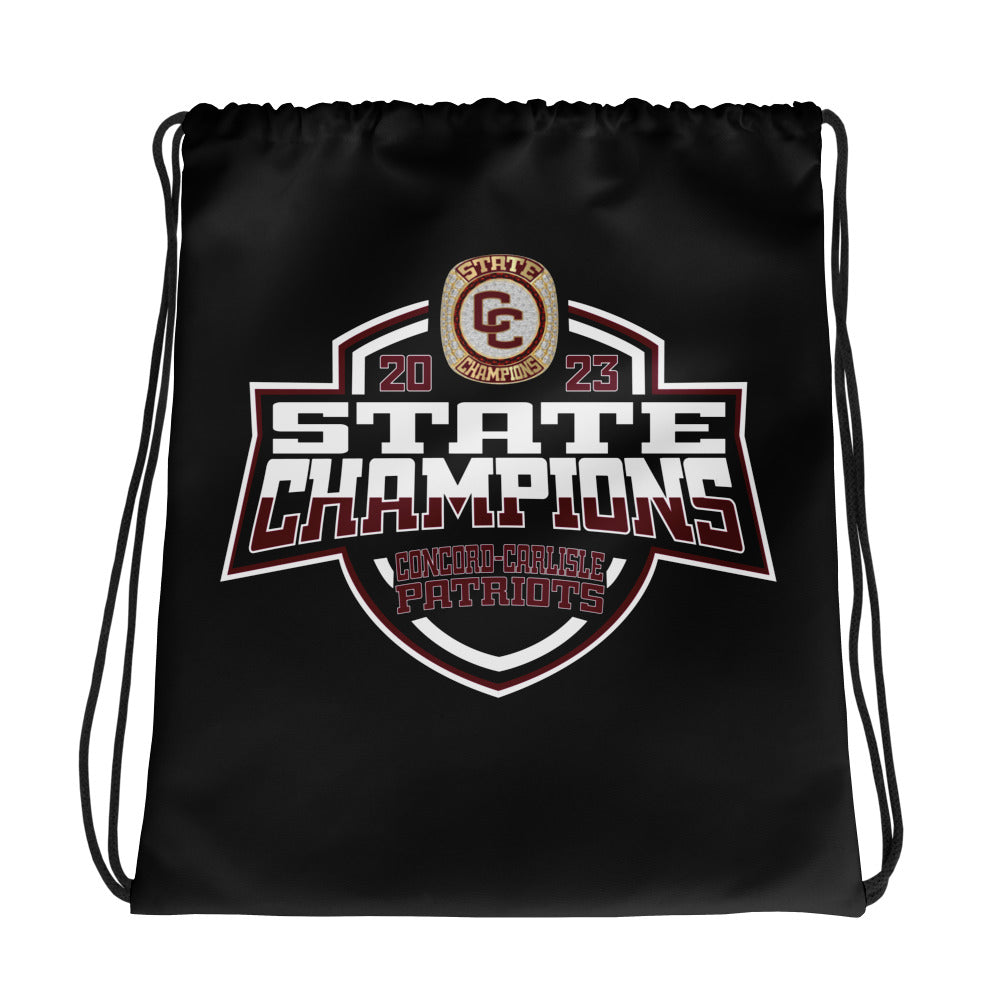 Concord-Carlisle High School Soccer -Men's 2023 Drawstring bag