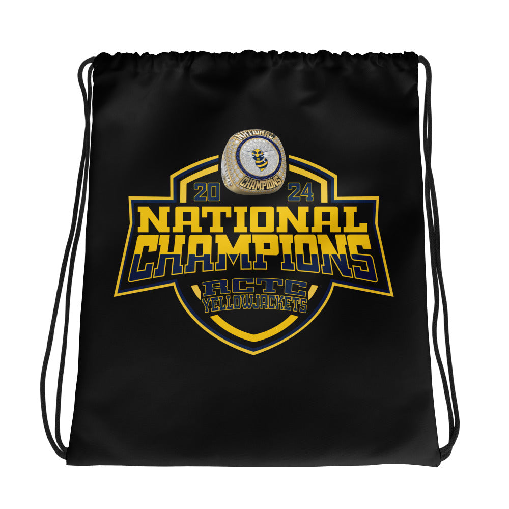 Rochester Community & Technical College Wrestling 2024 Drawstring bag