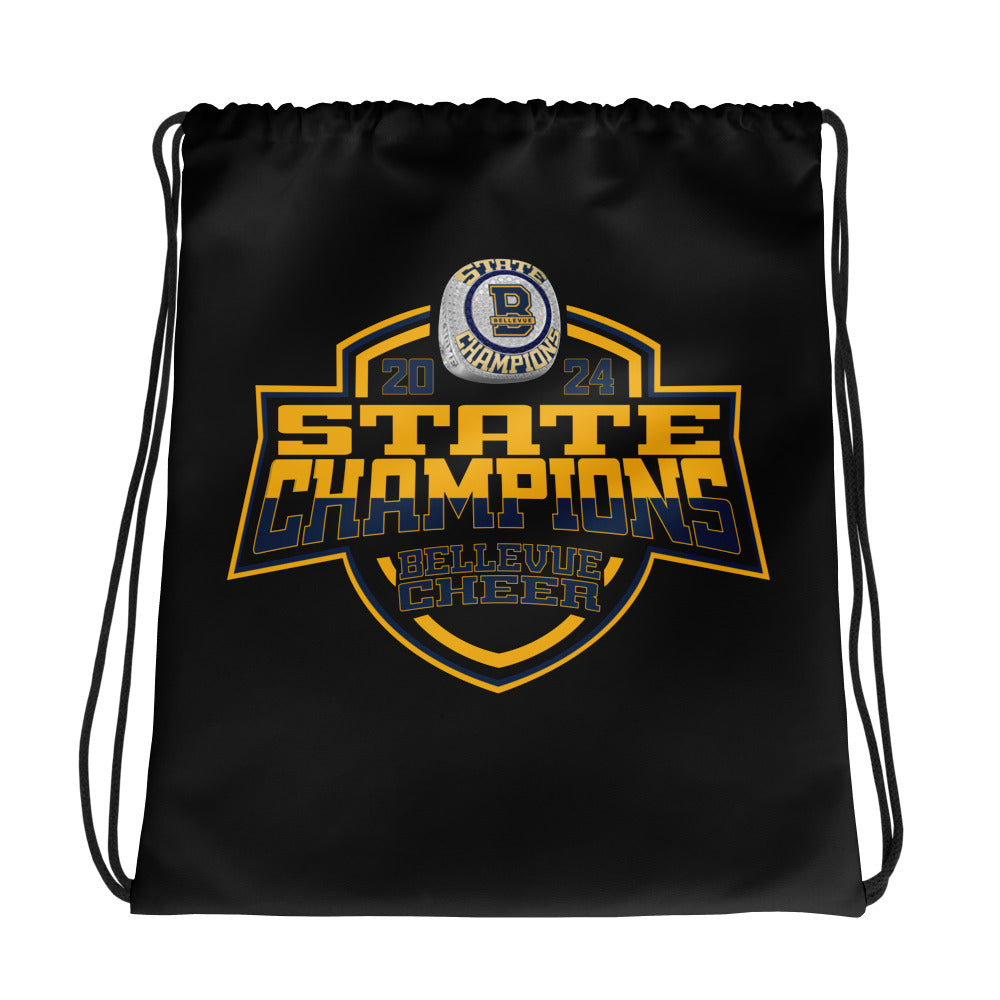 Bellevue High School Cheer 2024 Drawstring bag