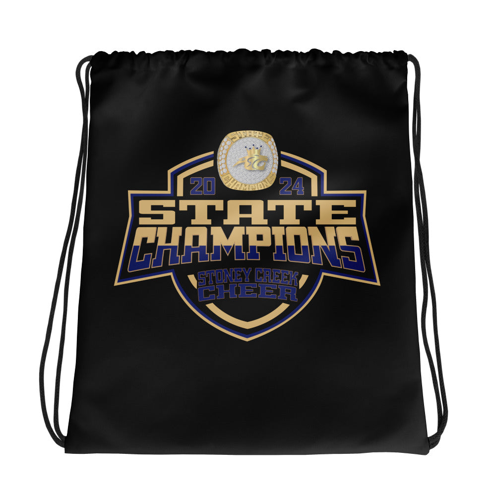 Stoney Creek High School Cheer 2024 Drawstring bag