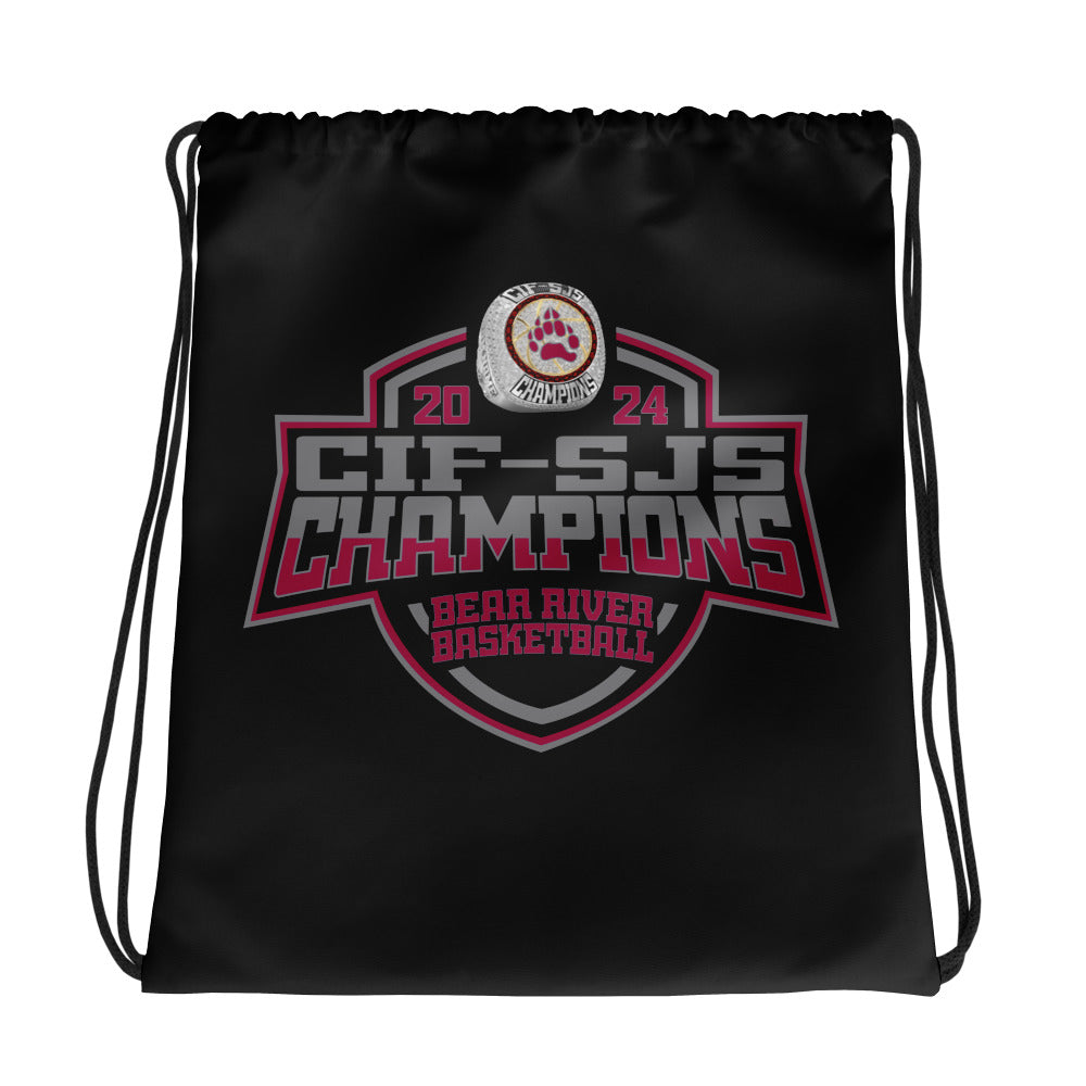 Bear River High School Basketball -Women's 2024 Drawstring bag