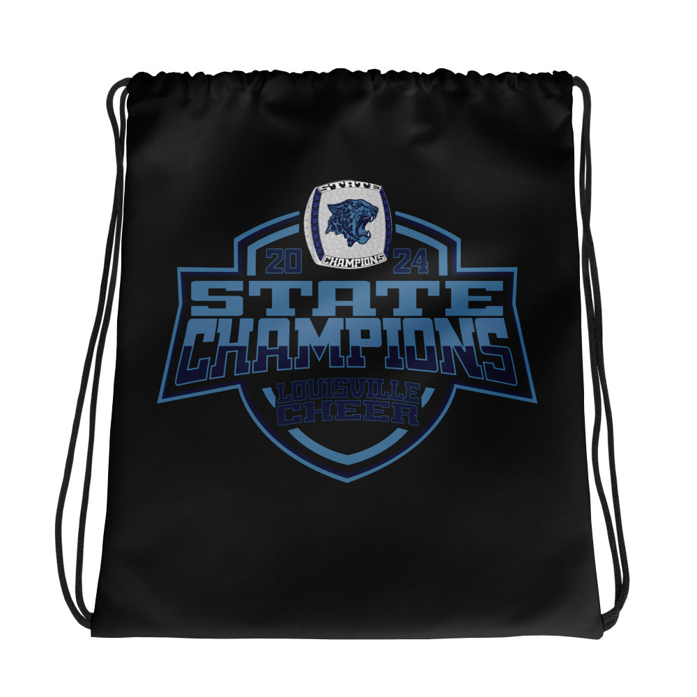 Louisville High School Cheer 2024 Drawstring bag