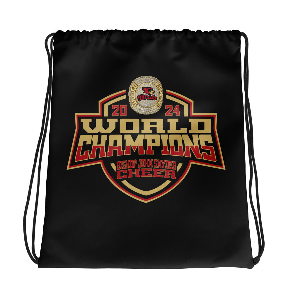 Bishop John Snyder High School Cheer 2024 Drawstring bag