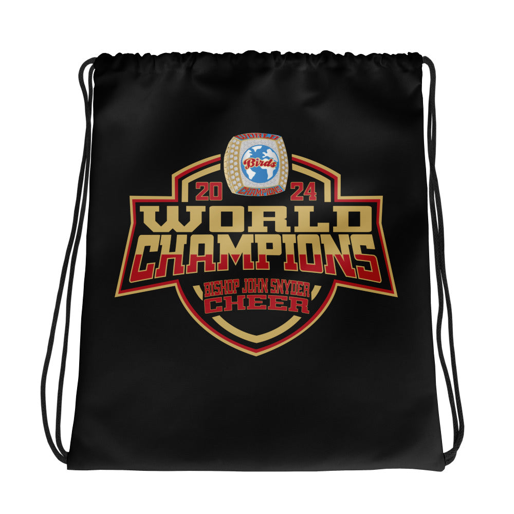 Bishop John Snyder High School Cheer 2024 Drawstring bag