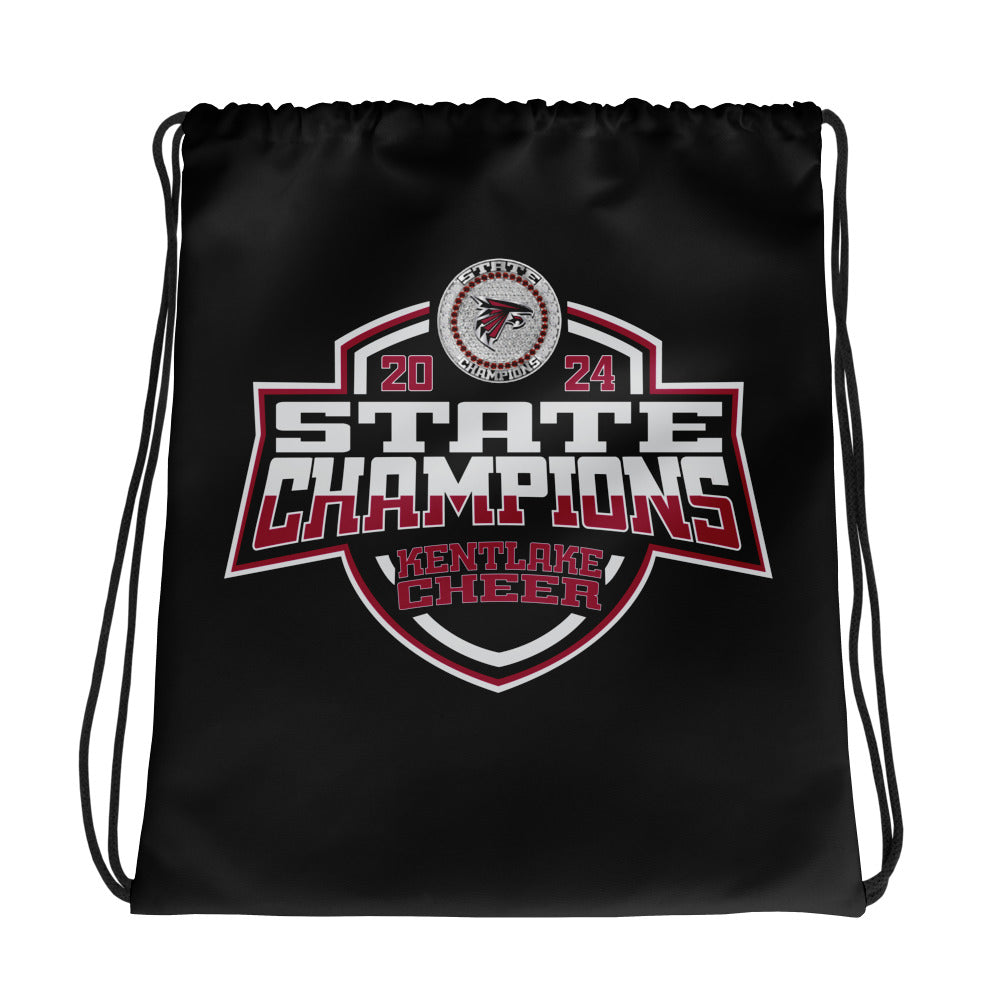 Kentlake High School Cheer 2024 Drawstring bag