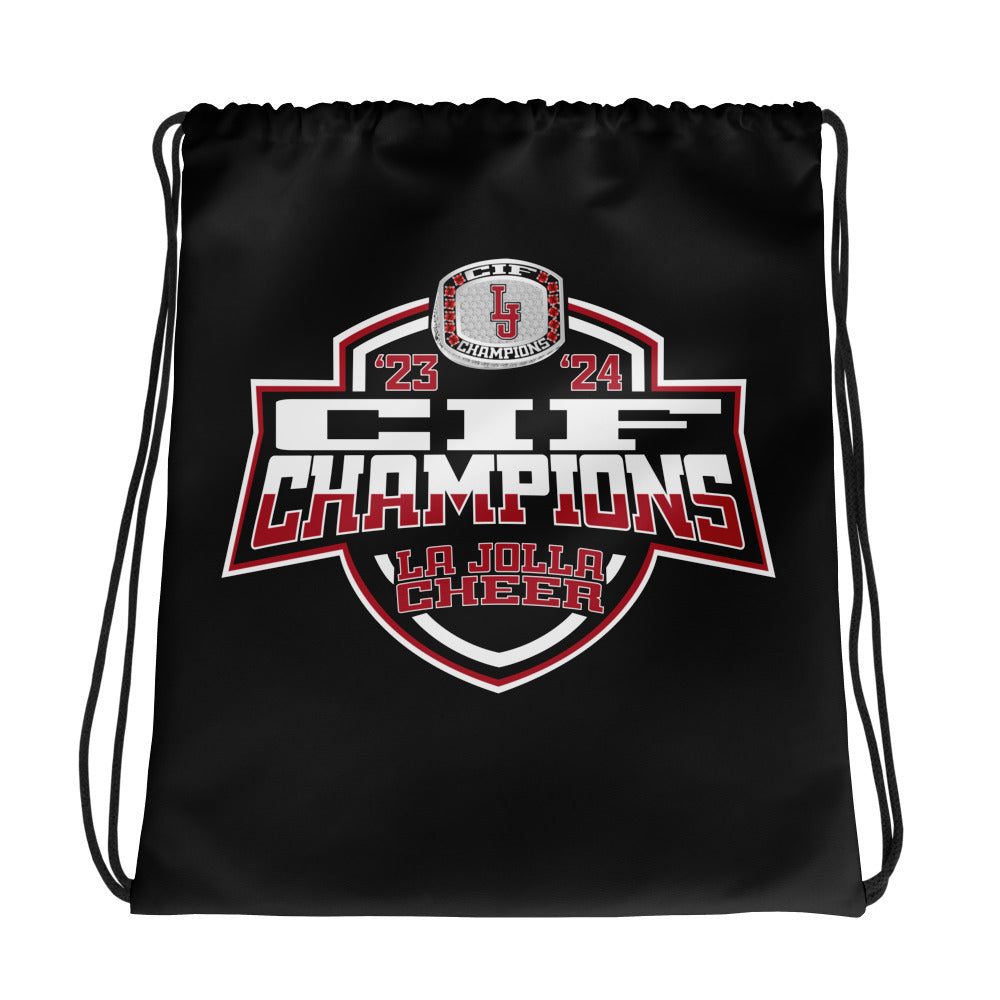 La Jolla High School Cheer 2023 Drawstring bag