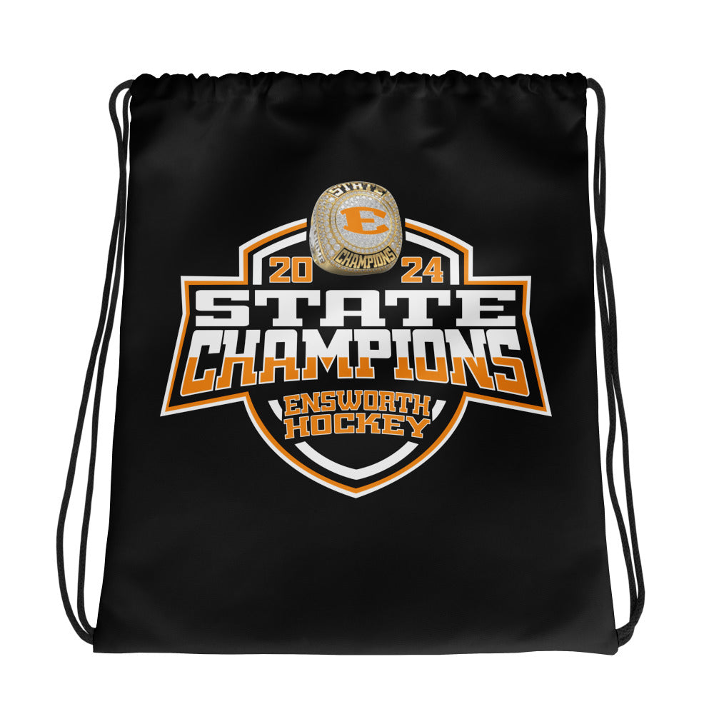 Ensworth High School Hockey -Men's 2024 Drawstring bag
