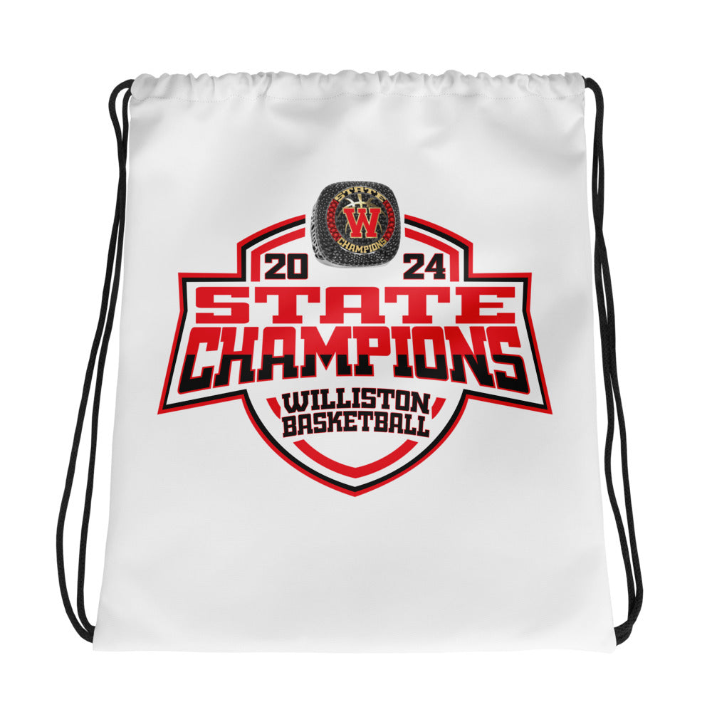 Williston High School Basketball -Men's 2024 Drawstring bag