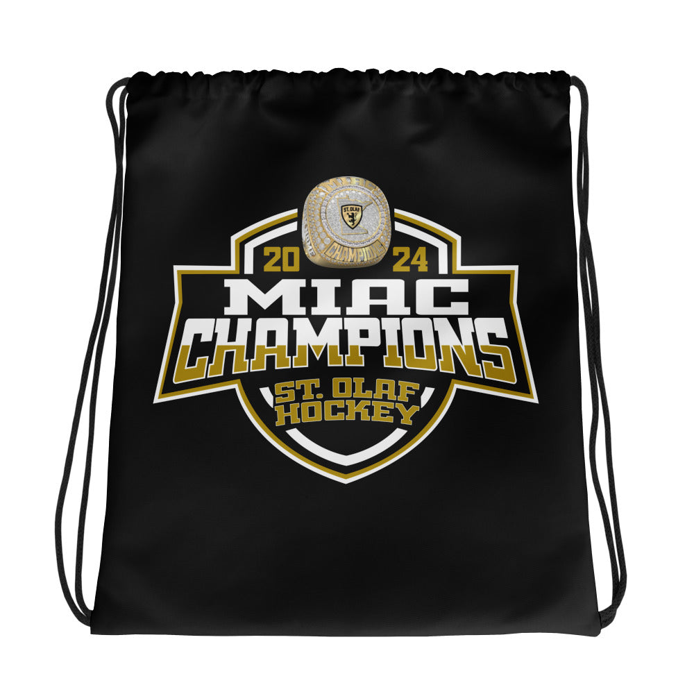 St Olaf College Hockey -Men's 2024 Drawstring bag