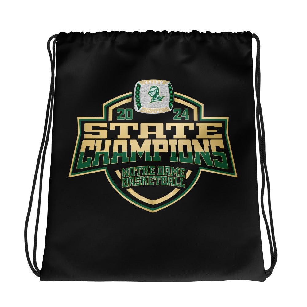 Notre Dame High School Basketball -Men's 2024 Drawstring bag