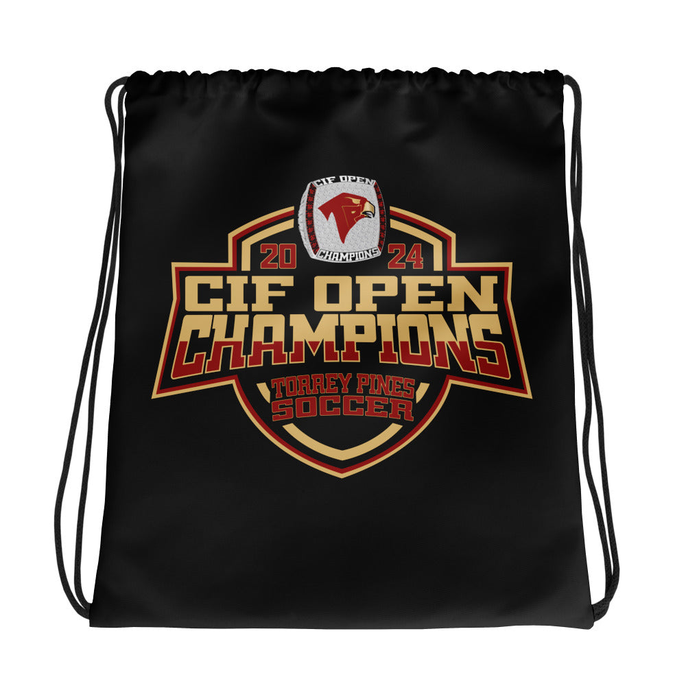 Torrey Pines High School Soccer -Women's 2024 Drawstring bag