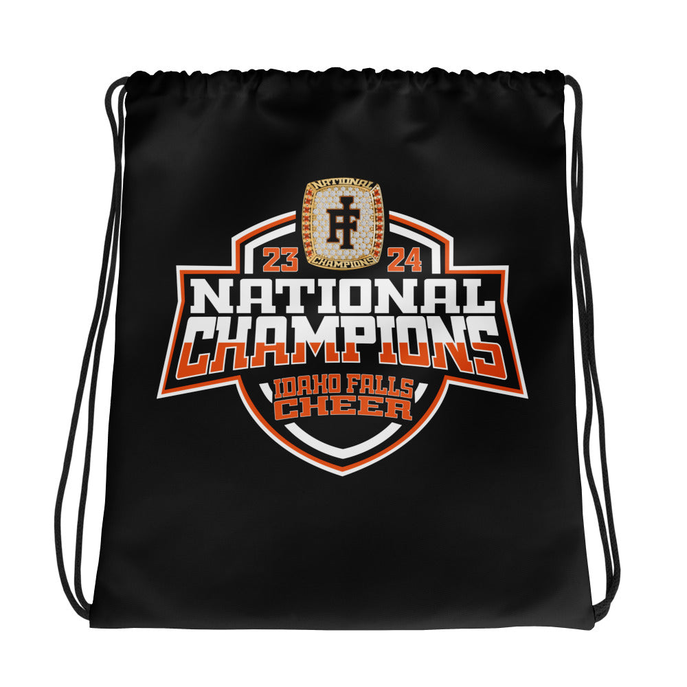 Idaho Falls High School Cheer 2024 Drawstring bag