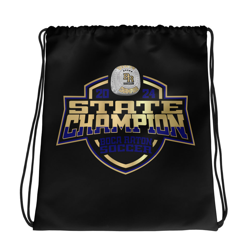 Boca Raton Community High School Soccer -Men's 2024 Drawstring bag