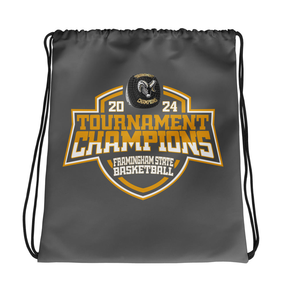 Framingham State University Basketball -Women's 2024 Drawstring bag