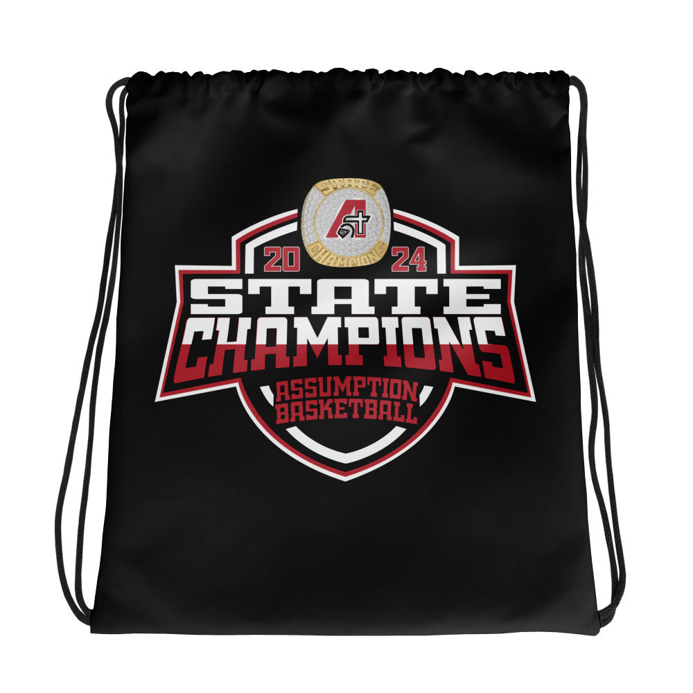 Assumption High School Basketball -Men's 2024 Drawstring bag