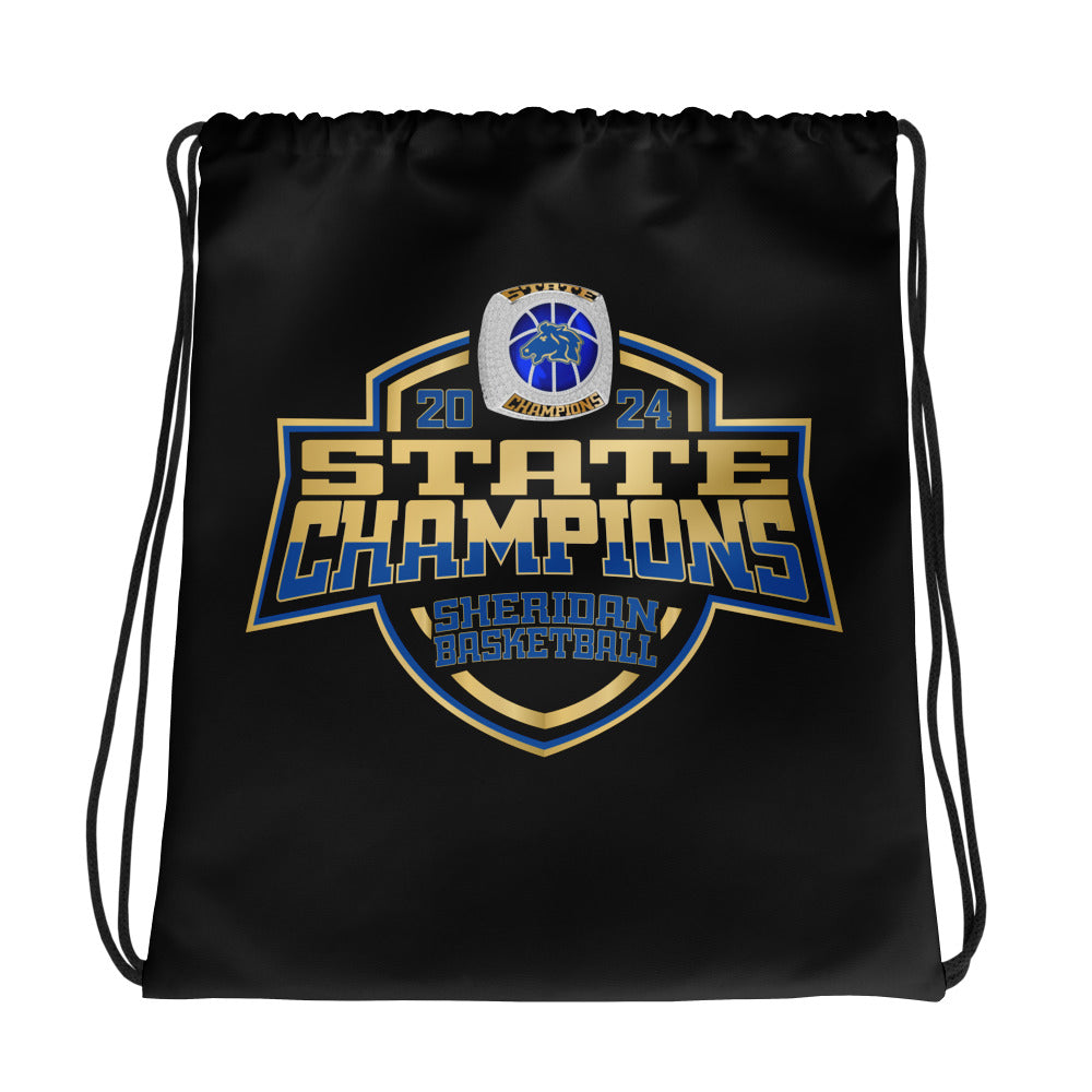 Sheridan High School Basketball -Women's 2024 Drawstring bag