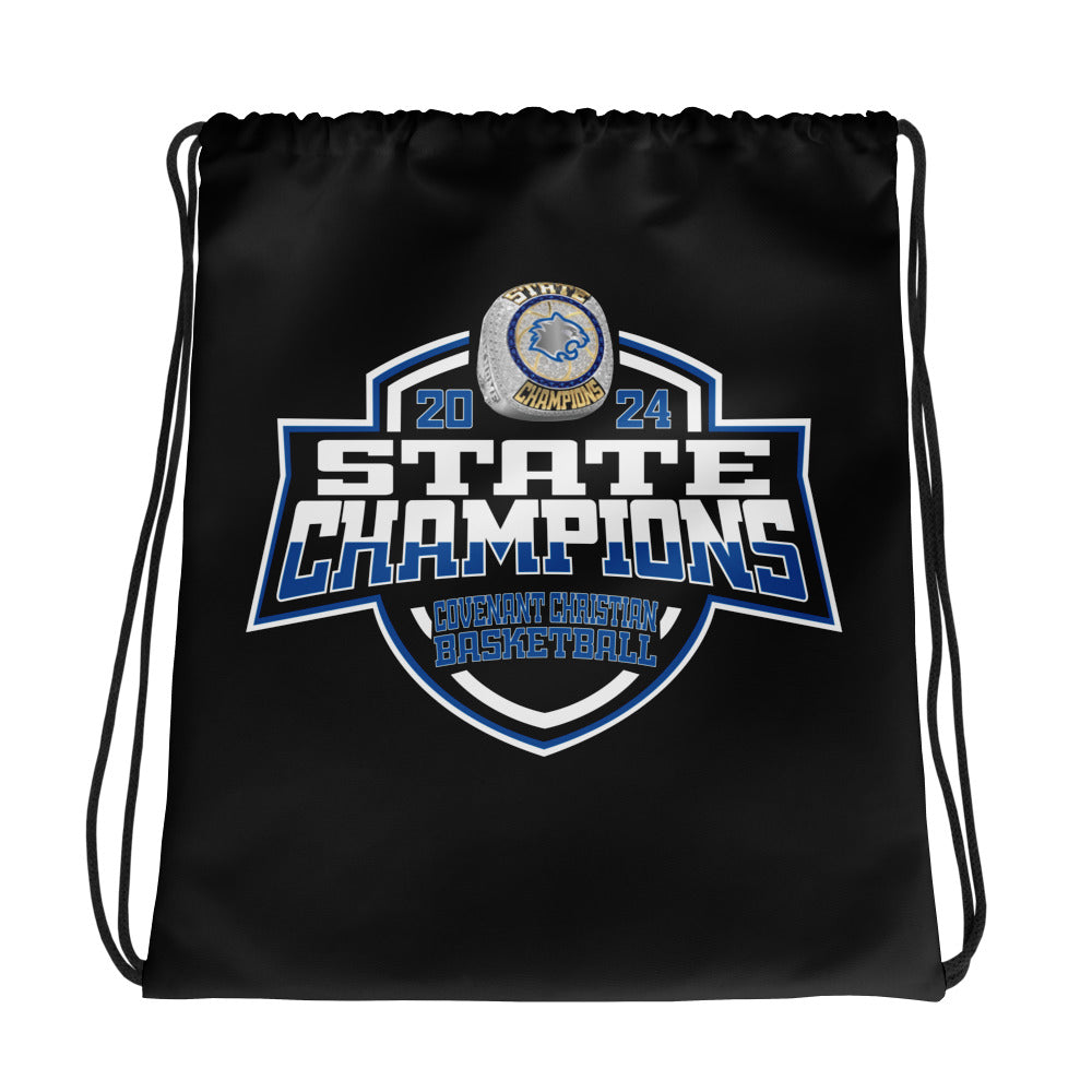 Covenant Christian School Basketball -Women's 2024 Drawstring bag