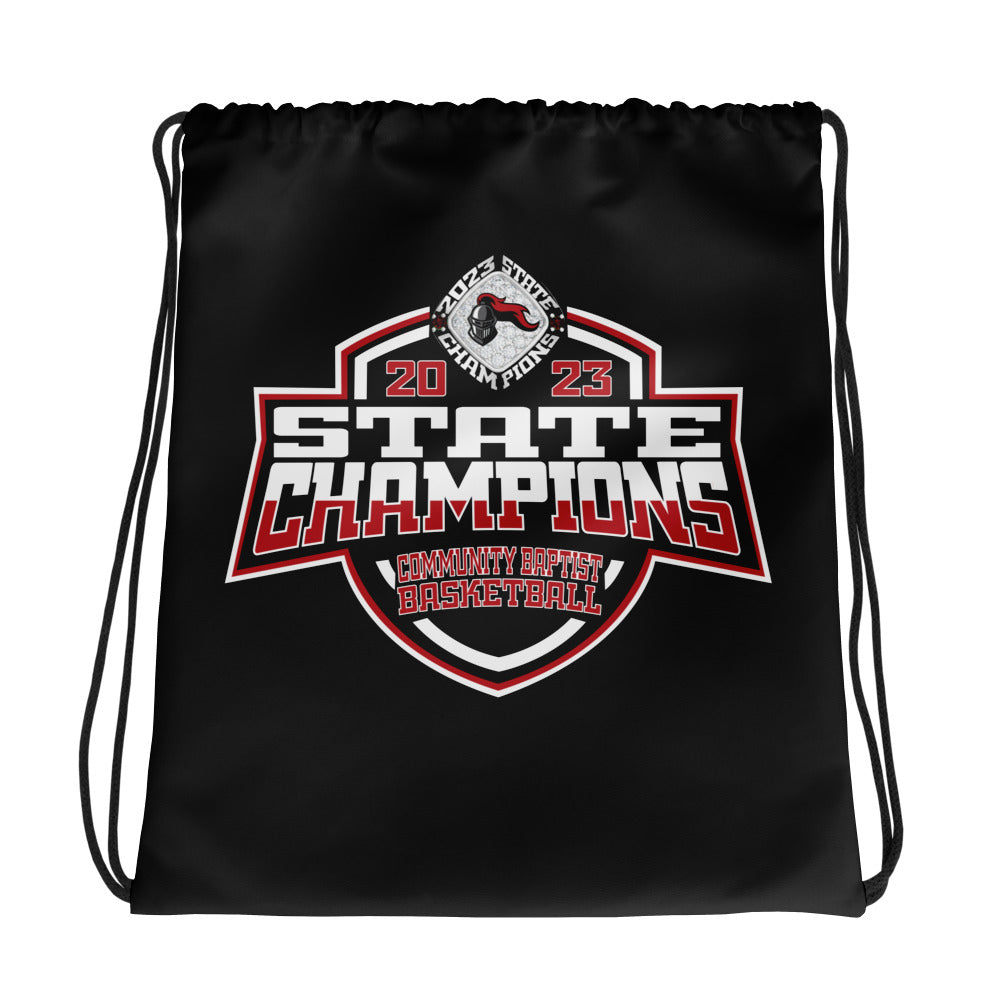Community Baptist Schools / Basketball 2024 Drawstring bag