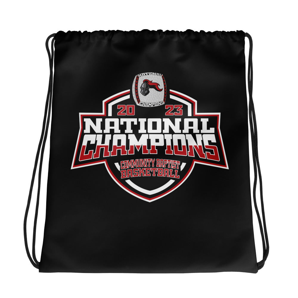 Community Baptist Schools Basketball 2024 Drawstring bag