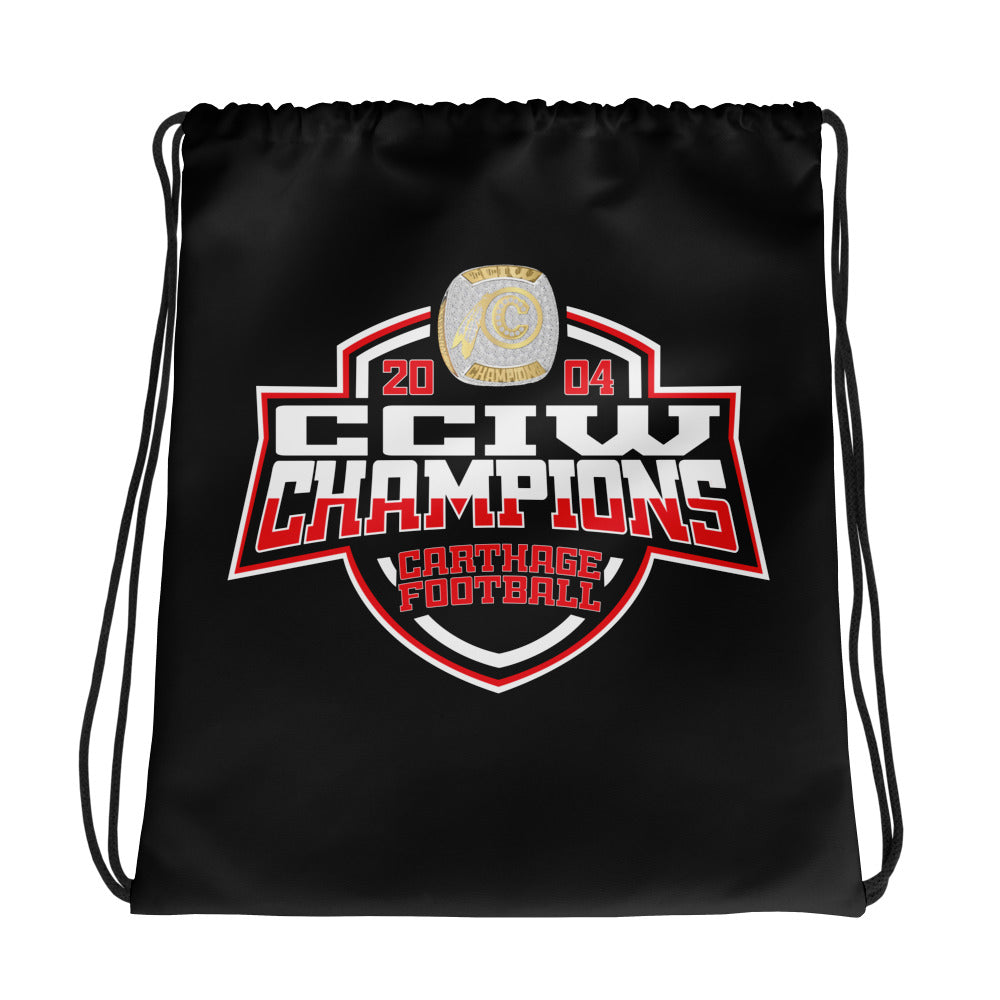 Carthage College Football 2004 Drawstring bag