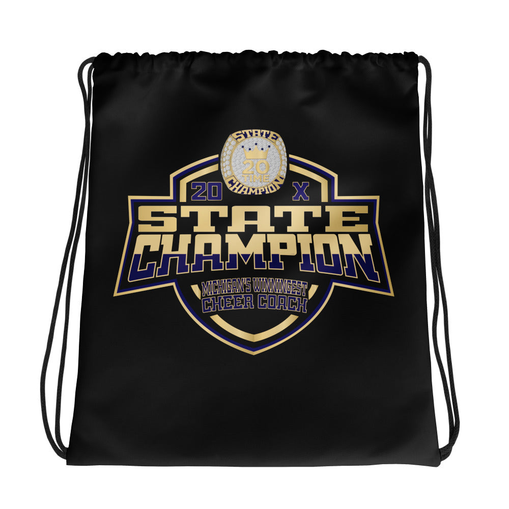 Susan Wood Cheer 2024 Drawstring bag