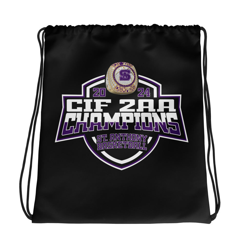 Saint Anthony High School Basketball -Men's 2024 Drawstring bag
