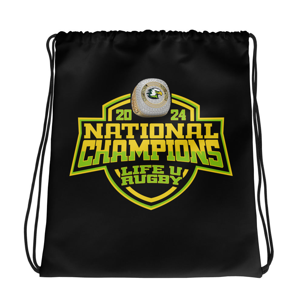 Life University Rugby 2024 Drawstring bag