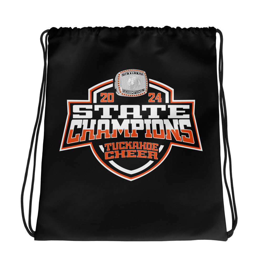 Tuckahoe High School Cheer 2024 Drawstring bag