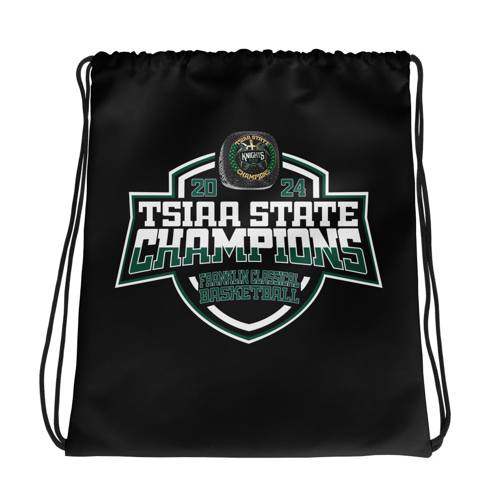Franklin Classical School Basketball -Men's 2024 Drawstring bag