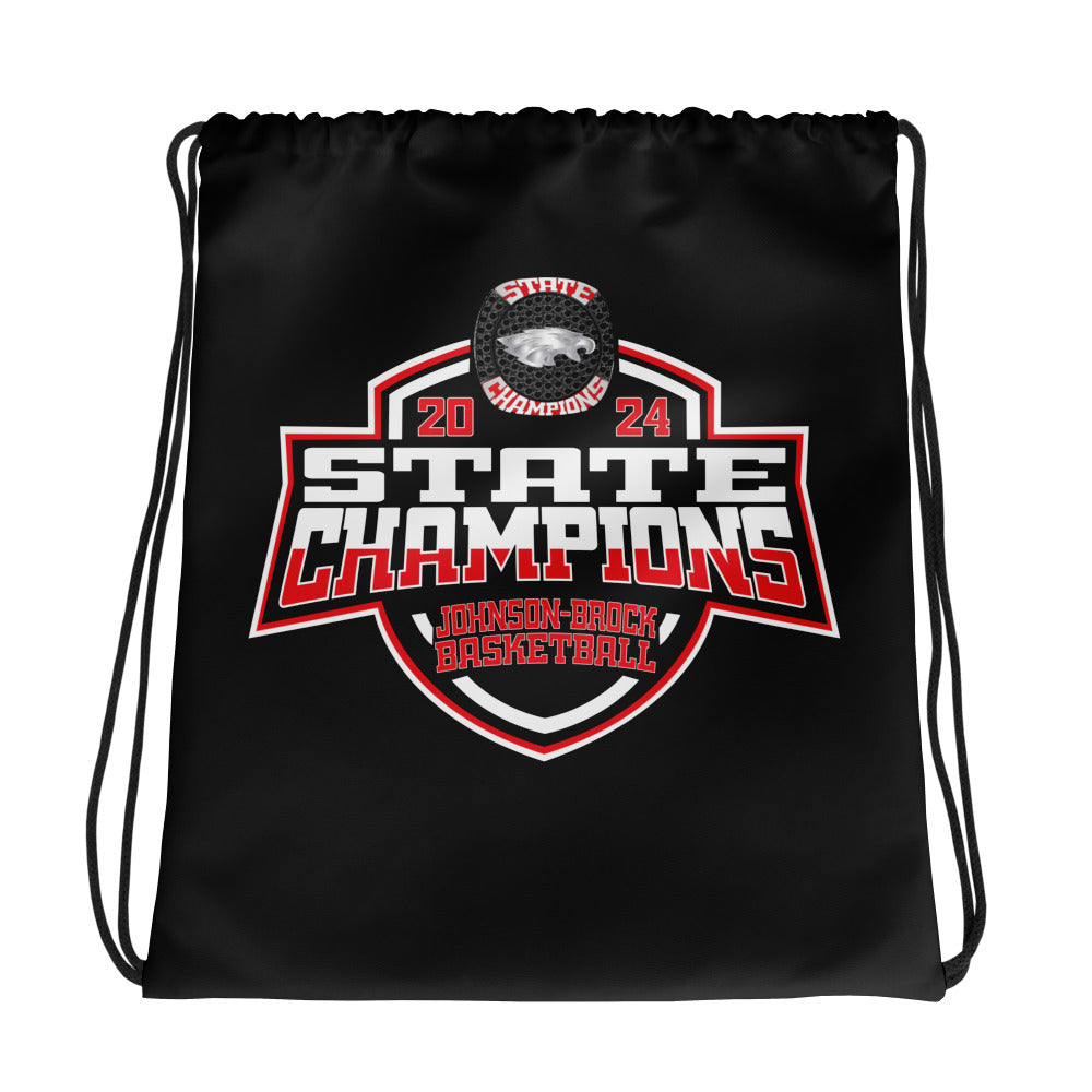 Johnson-Brock Senior High School Basketball -Men's 2024 Drawstring bag