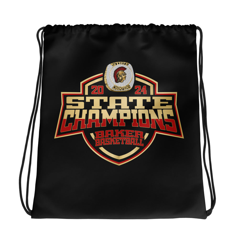 Baker High School Basketball -Women's 2024 Drawstring bag