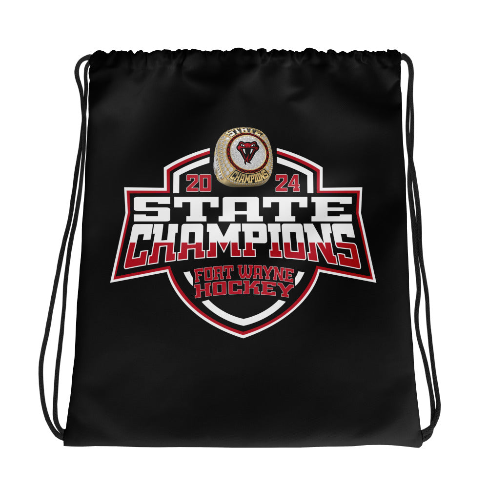 Fort Wayne Vipers Hockey -Men's 2024 Drawstring bag