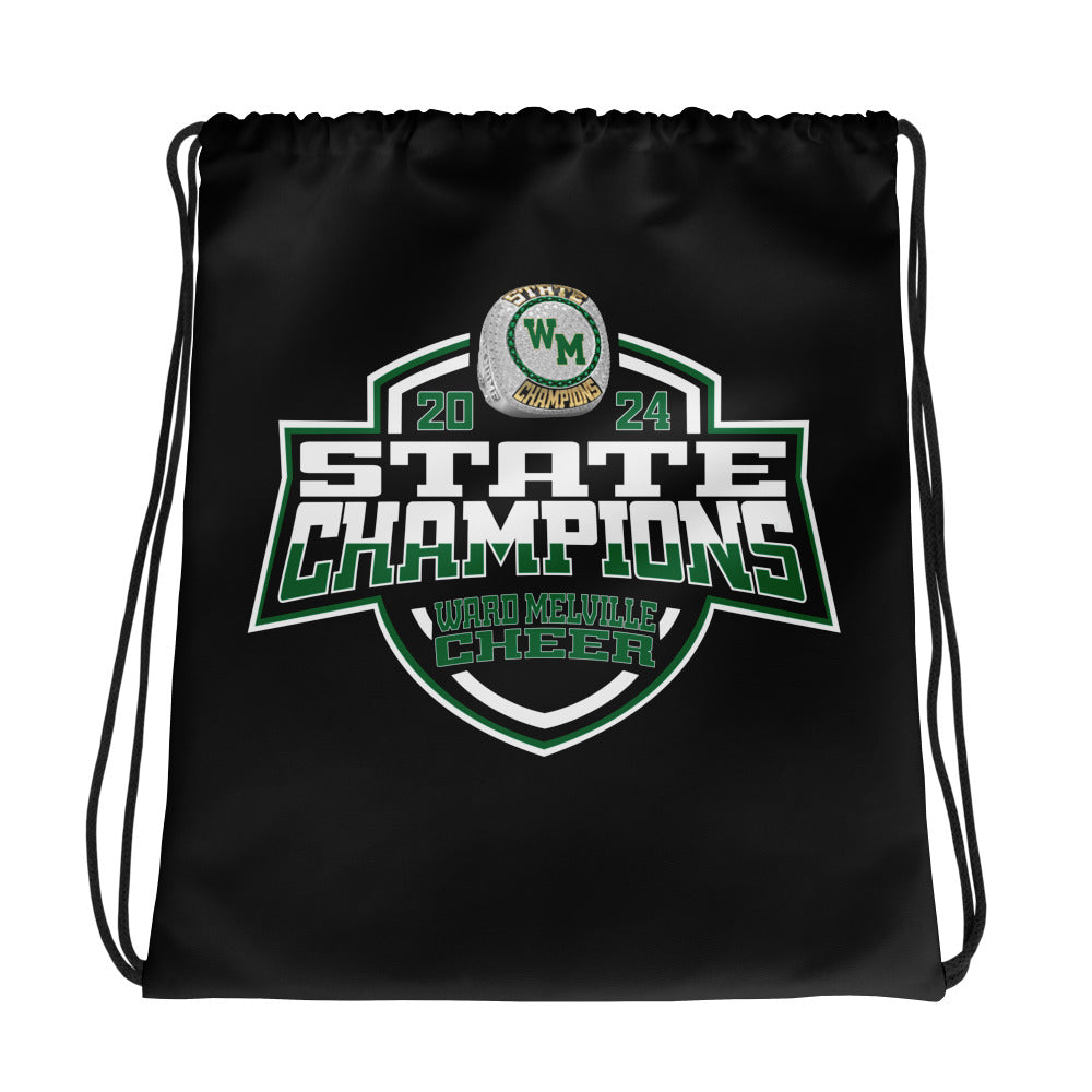 Ward Melville High School Cheer 2024 Drawstring bag