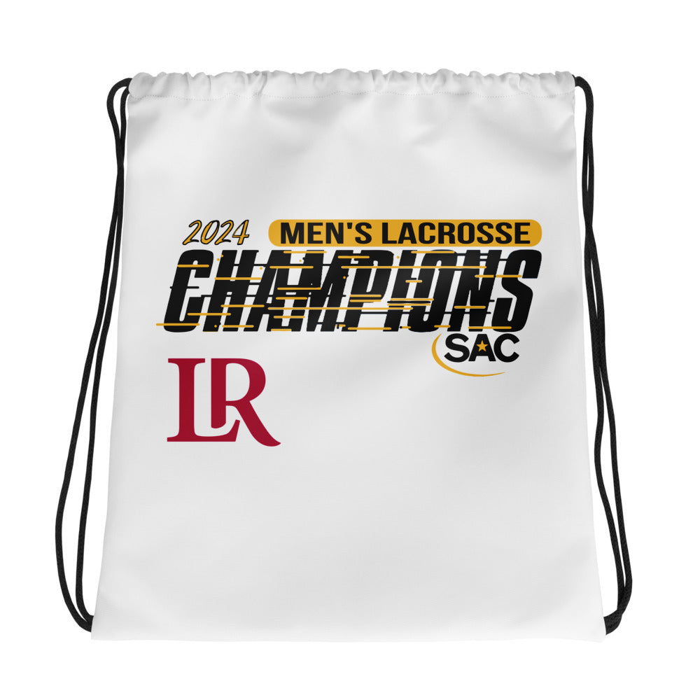 SAC LENOIR-RHYNE MEN’S LACROSSE 2024 Drawstring bag