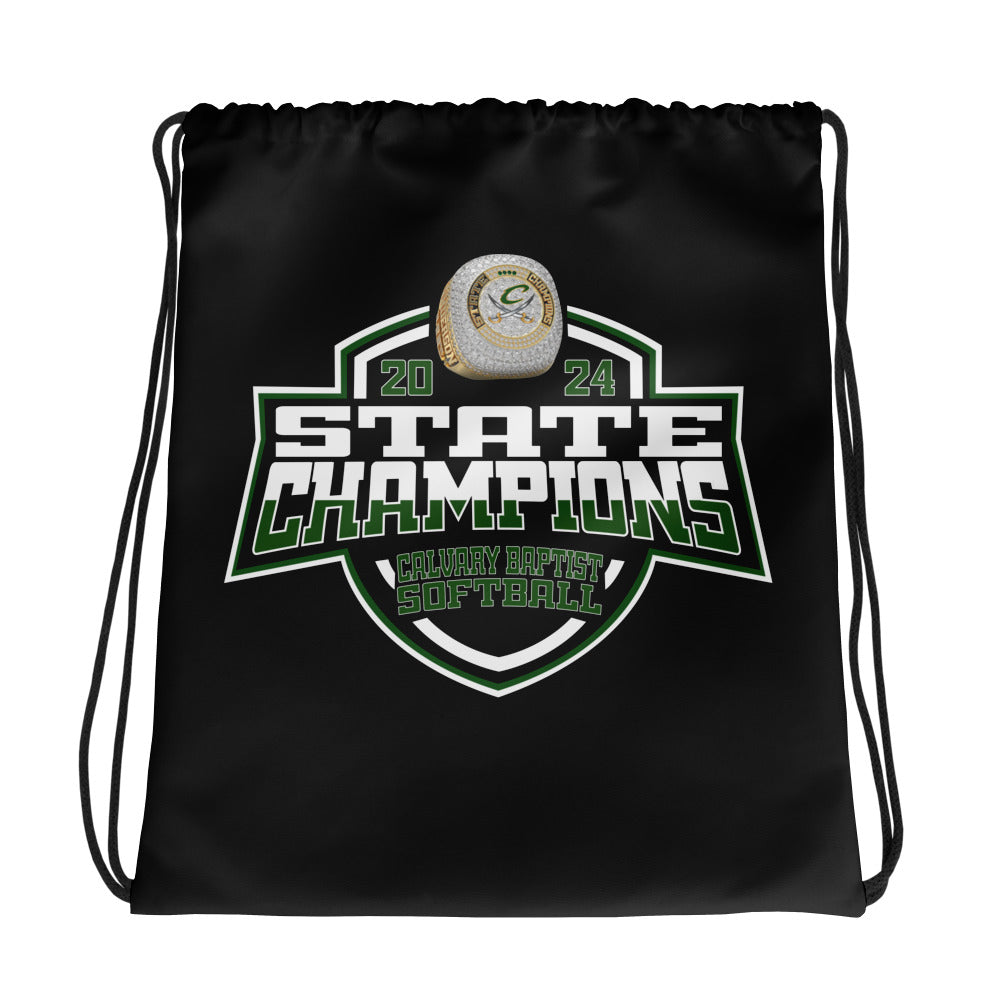 Calvary Baptist Academy Softball - Women's 2024 Drawstring bag