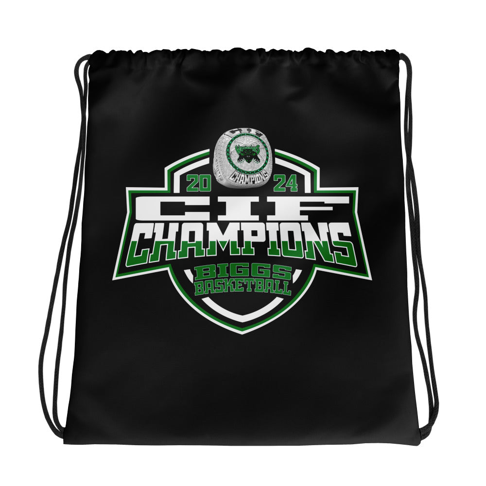 Biggs High School Basketball -Men's 2024 Drawstring bag