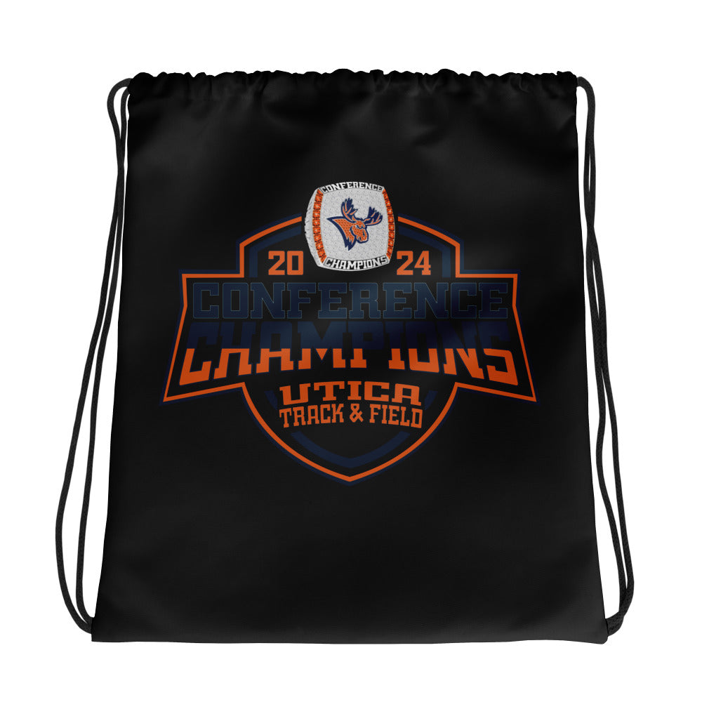 Utica University Track &amp; Field -Men's 2024 Drawstring bag
