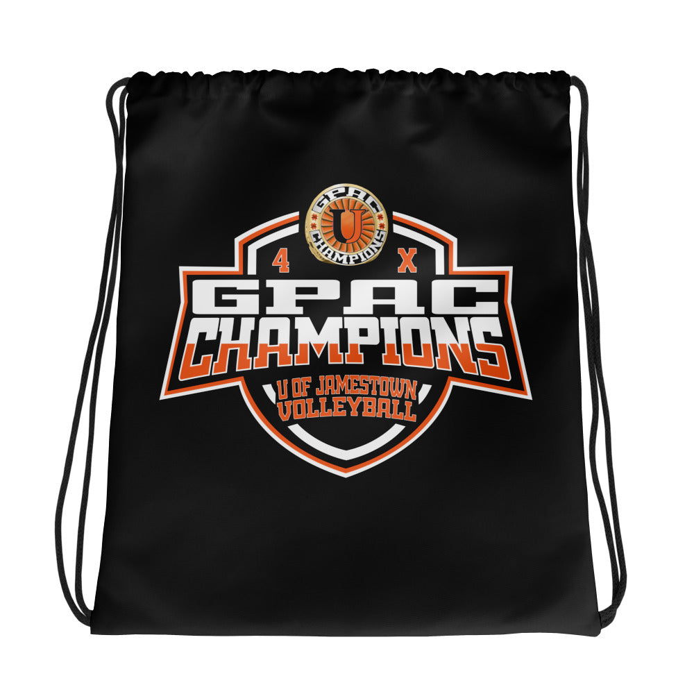University of Jamestown Volleyball -Men's 2024 Drawstring bag
