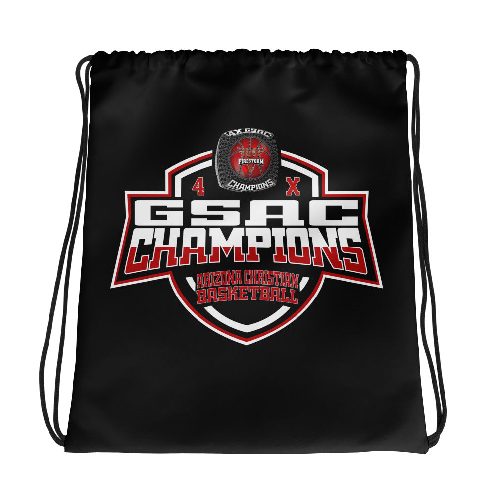 Arizona Christian University Basketball -Men's 2024 Drawstring bag